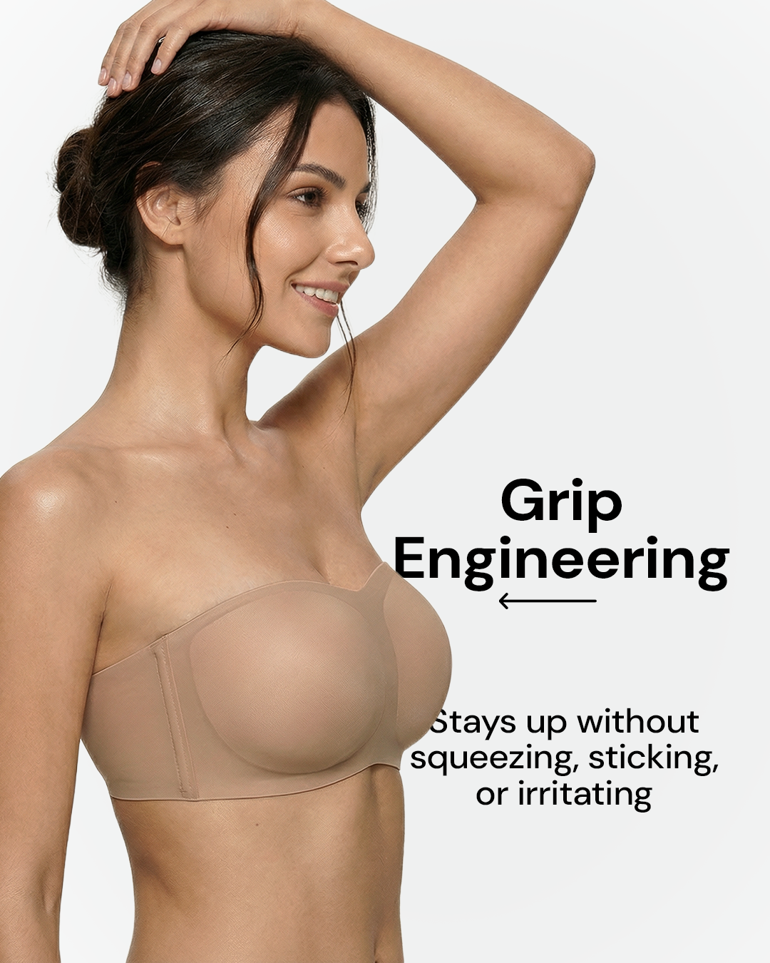 BareSculpt™ — Silicone grip strips detail