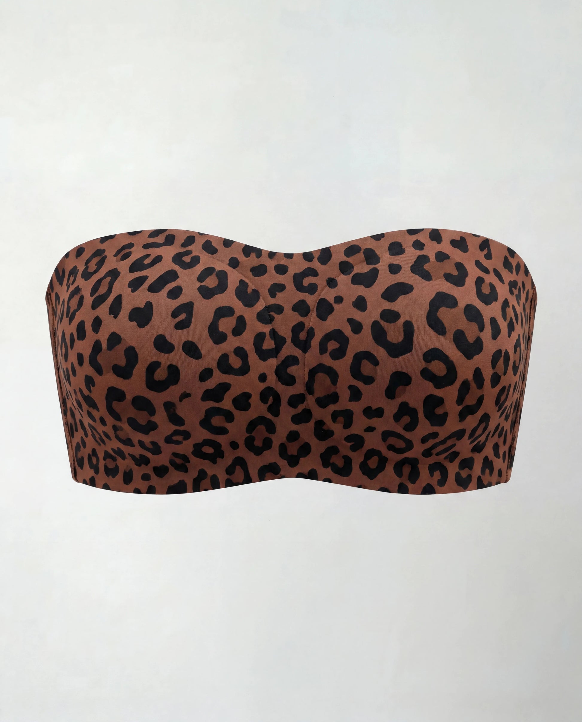 BareSculpt™ Strapless Invisible Bra — Brown Leopard