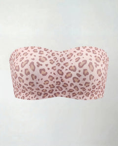 BareSculpt™ Strapless Invisible Bra — Pink Leopard