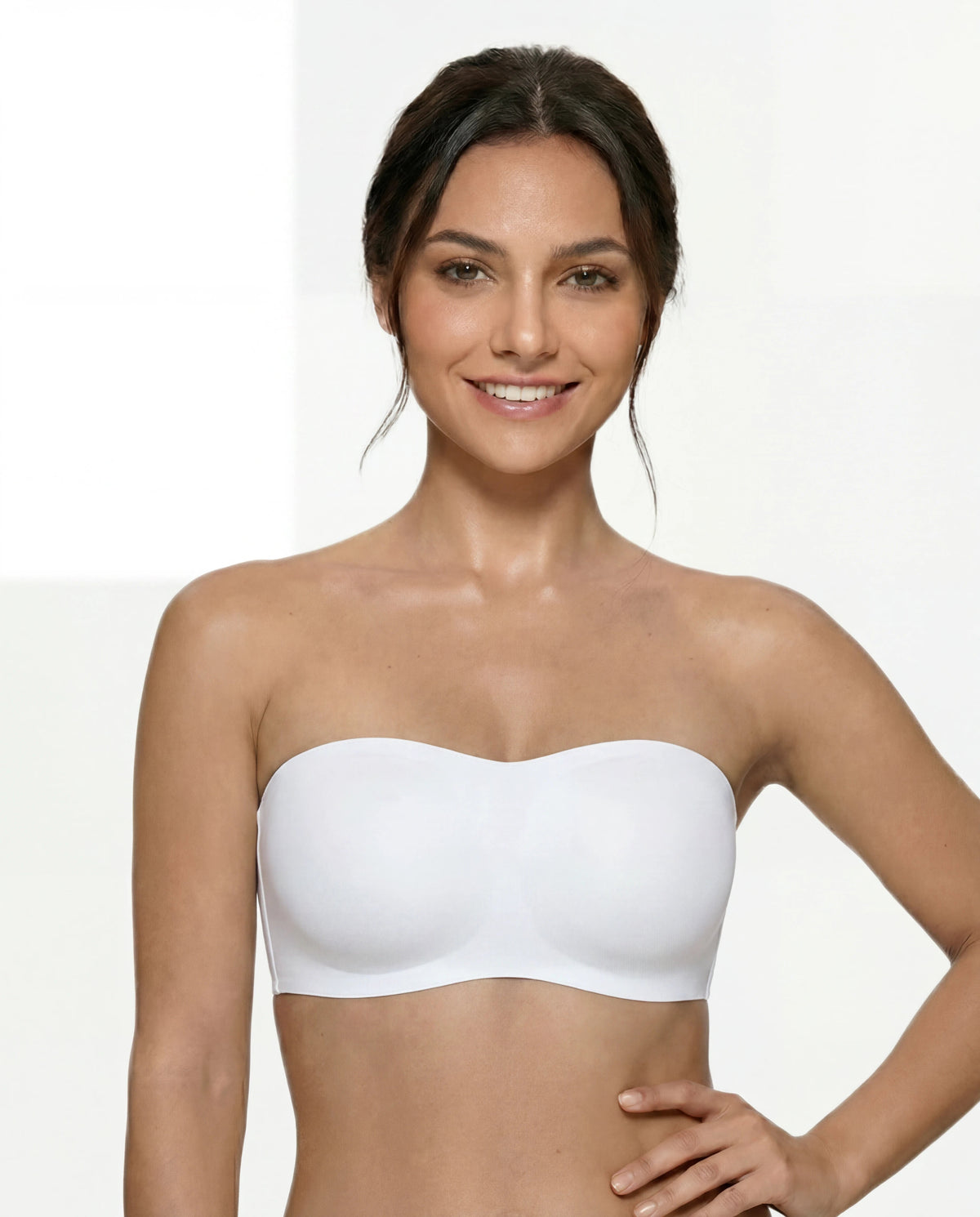 BareSculpt™ Strapless Invisible Bra — Beige lifestyle