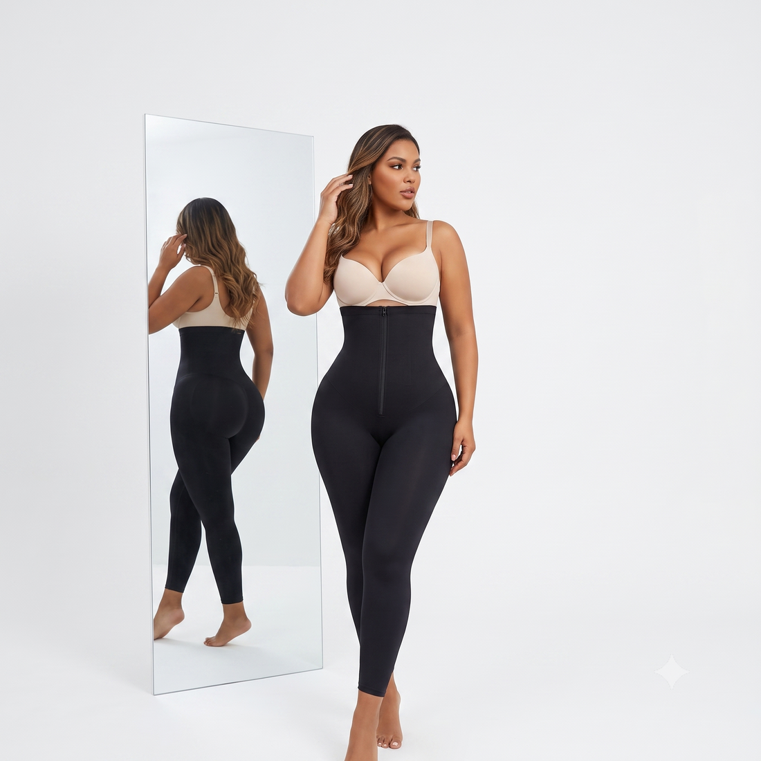 Snatchyfits™ AeroSlim High-Waisted Full-Length Shaping Leggings