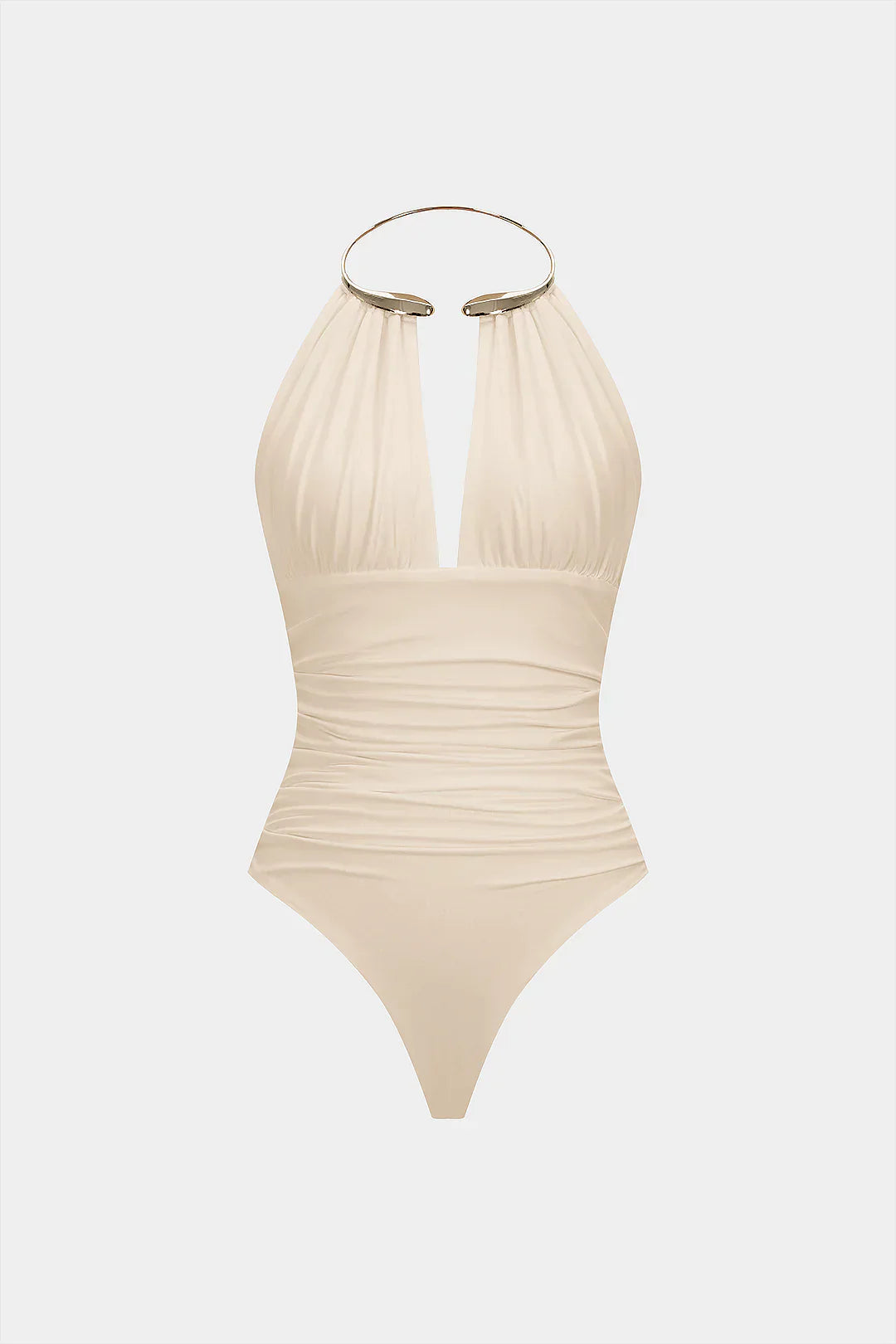 Snatchyfits™ Sleeveless Ruched Bodysuit