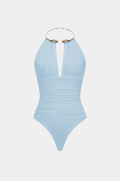 Snatchyfits™ Sleeveless Ruched Bodysuit