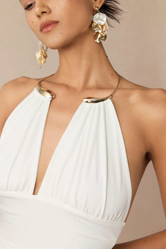 Snatchyfits™ Sleeveless Ruched Bodysuit