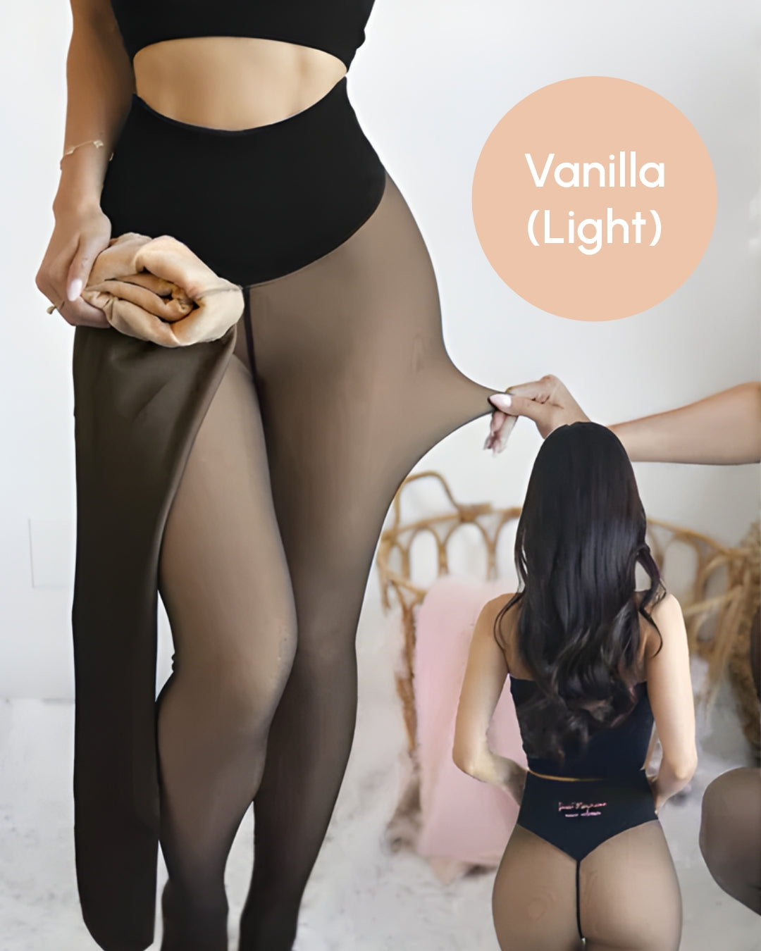 Snatchyfits™  One-Seam Sheer Fleece Leggings