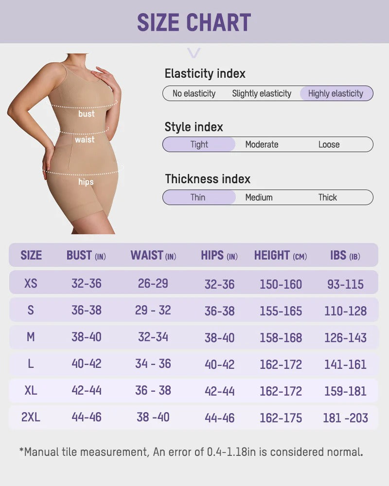 Snatchyfits™ EasyGlide Full Sculpt Bodysuit
