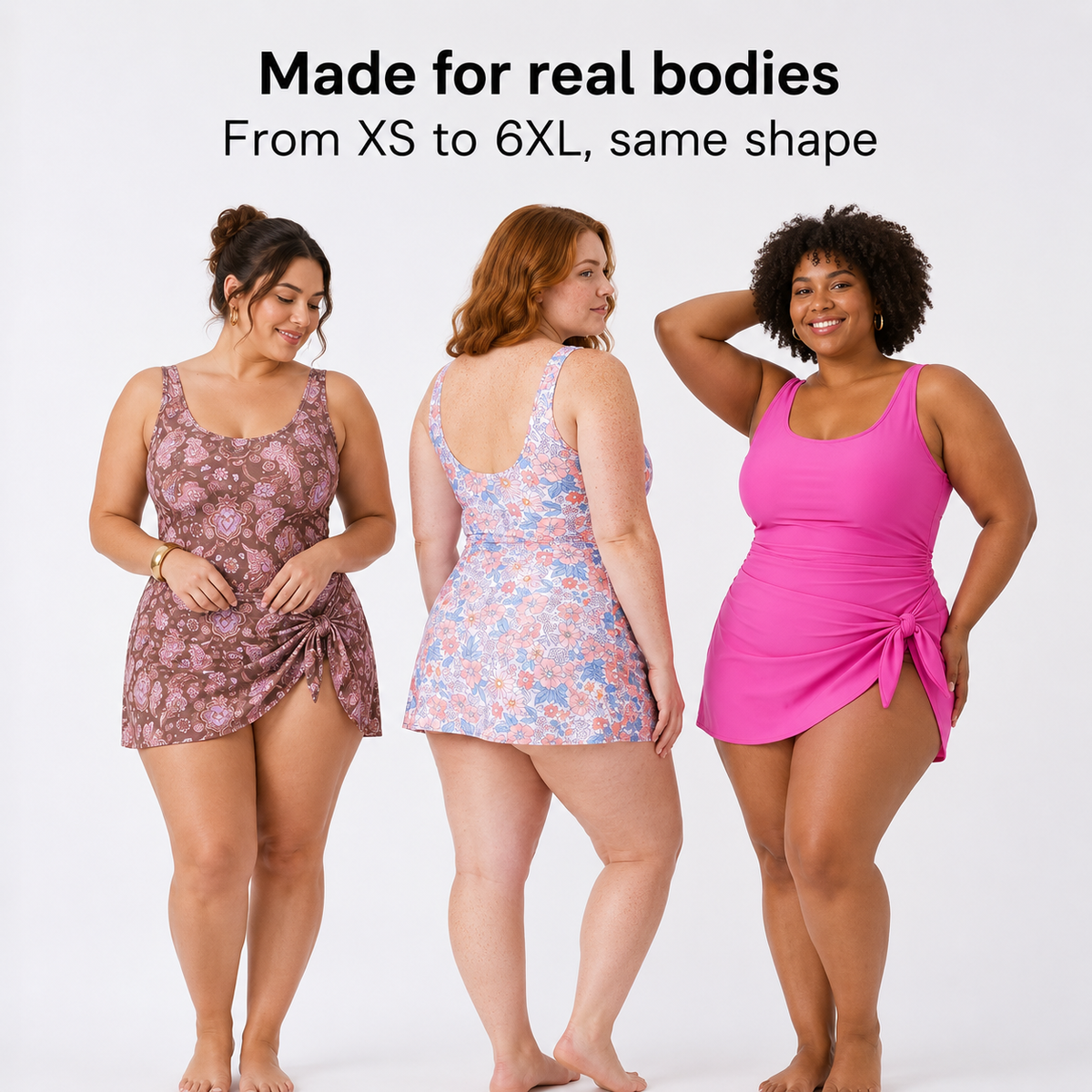 Snatchyfits™ 2-in-1 Sculpting Swim Dress