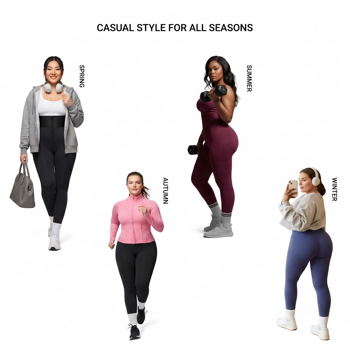 Snatchyfits™ AeroSlim High-Waisted Full-Length Shaping Leggings