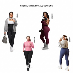 Snatchyfits™ AeroSlim High-Waisted Full-Length Shaping Leggings